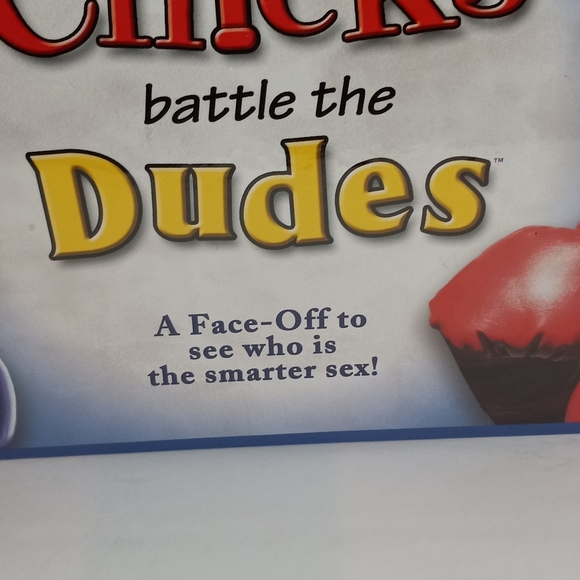 Chicks Battle the Dudes, made by University Games, Brand New & Sealed - Picture 2 of 7